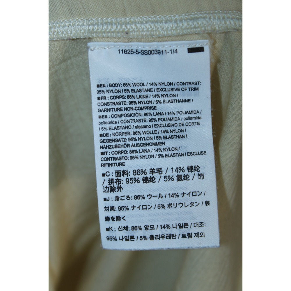 Arc'teryx Women's Large Yellow Wool Blend Long Sleeve Top - Picture 8 of 12